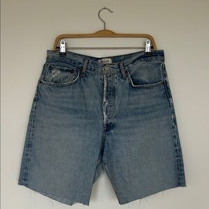 Agolde 90’s Jeans Altered into Denim Cutoff Jean Shorts Size 29
